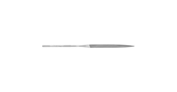 Präzisions-Nadelfeile Messerform 160mm Schweizer Hieb 1, mittel