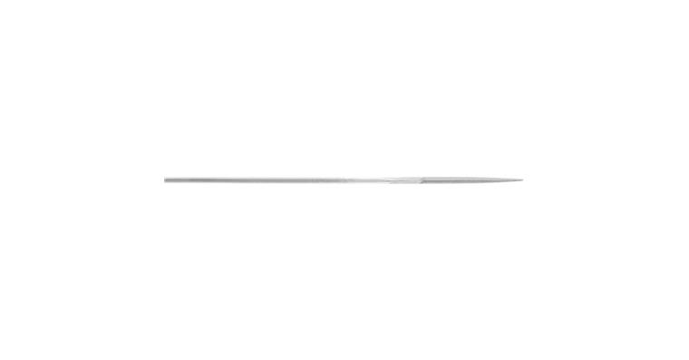 1001425665 Přesný escapementový pilník trojúhelník 140mm švýc. sek 4, velmi-jemný