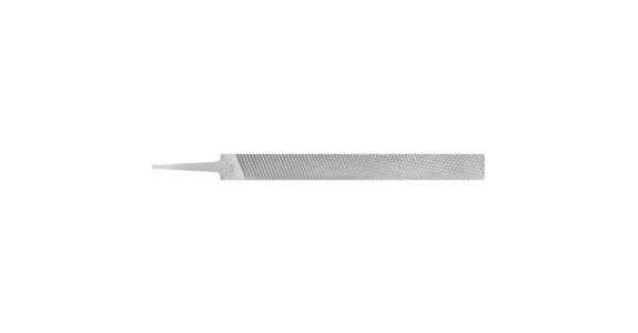 Angelfeile gefräst Flachstumpf 250mm Zahnung 1 grobe Zerspanung weicher Metalle
