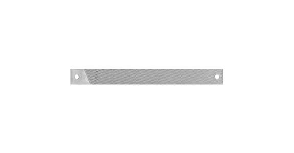 Feilblatt gefräst Flachstumpf 300mm Zahnung 2 Schruppen / Schlichten w. Metalle