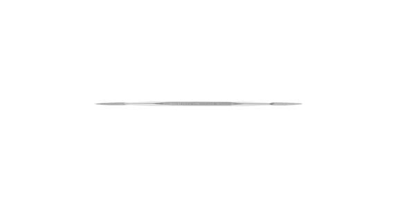 Präzisions-Riffelfeile Typ 518 150mm Schweizer Hieb 2, mittel-fein