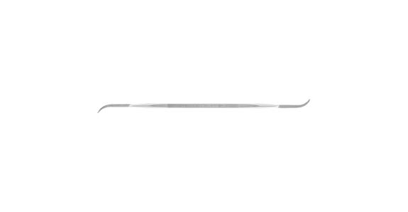 Präzisions-Riffelfeile Typ 519 150mm Schweizer Hieb 2, mittel-fein