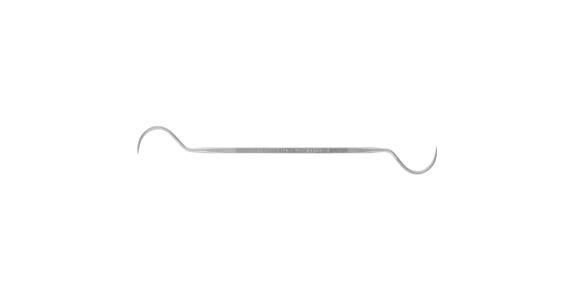 Präzisions-Riffelfeile Typ 539 150mm Schweizer Hieb 2, mittel-fein