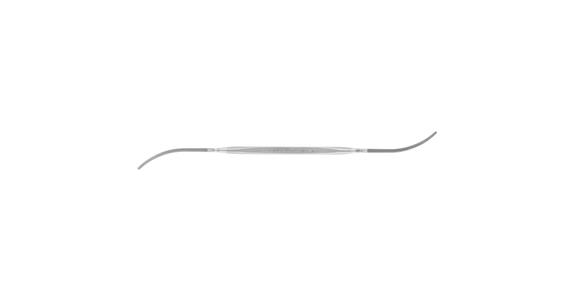 Präzisions-Riffelfeile Typ 605 180mm Schweizer Hieb 0, grob