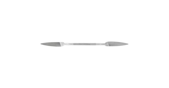 Präzisions-Riffelfeile Typ 610 180mm Schweizer Hieb 2, mittel-fein