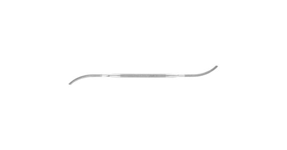 Präzisions-Riffelfeile Typ 611 180mm Schweizer Hieb 2, mittel-fein