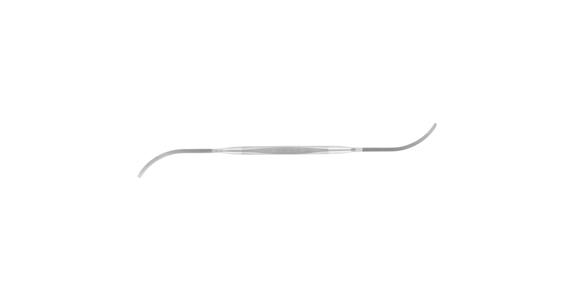 Präzisions-Riffelfeile Typ 652 300mm Schweizer Hieb 2, mittel-fein