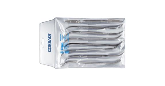 Präzisions-Riffelfeilen-Set Typ 670 190mm Schweizer Hieb 0, grob