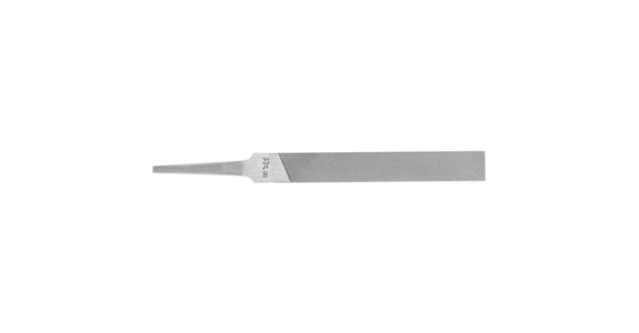 Präzisions-Ansatzfeile Flachstumpf 100mm Schweizer Hieb 00, sehr-grob
