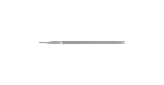 Präzisions-Stiftenfeile Flachstumpf schmal 200mm Schweizer Hieb 00, sehr-grob