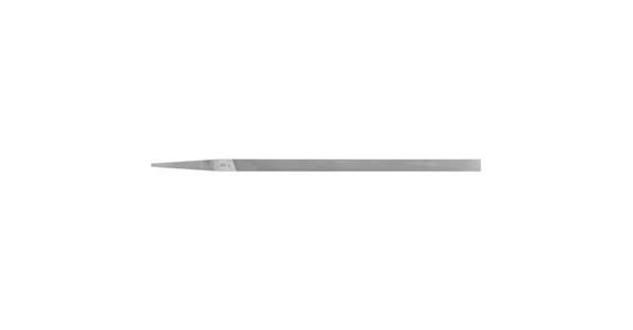 Präzisions-Stiftenfeile Flachstumpf schmal 250mm Schweizer Hieb 0, grob