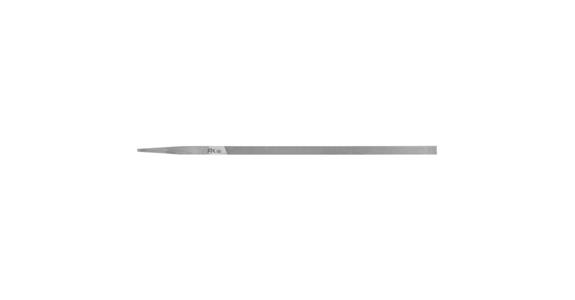 Präzisions-Stiftenfeile Flachstumpf sehr schmal 150mm Schweizer H00 sehr-grob