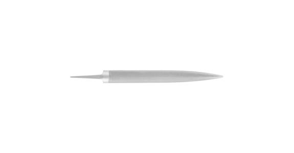 Precision half-round file, 21x6 mm, L=200 mm, Swiss cut 1