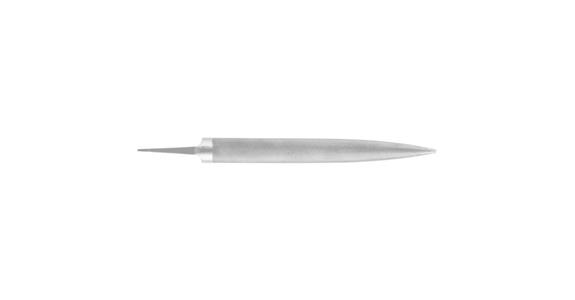 Precision half-round file, 21x6 mm, L=200 mm, Swiss cut 2