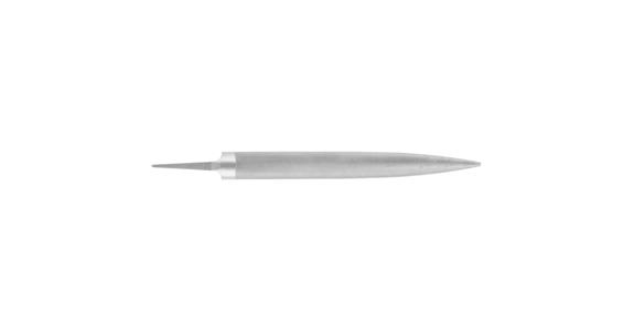 Precision half-round file, 21x6 mm, L=200 mm, Swiss cut 3
