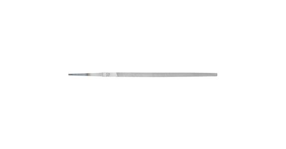 Square engineer's file DIN 7261 D W=6 mm L=150 mm German cut 1