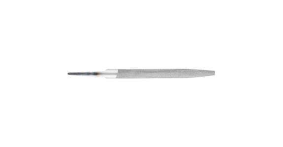 Werkstattfeile Halbrund-Spitz 100mm Hieb 3 Feinbearbeitung / Schlichten