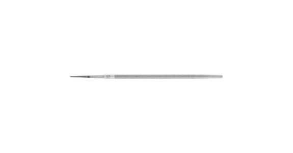 Round engineer's file DIN 7261 F dia. 7.5 mm L=200 mm German cut 1