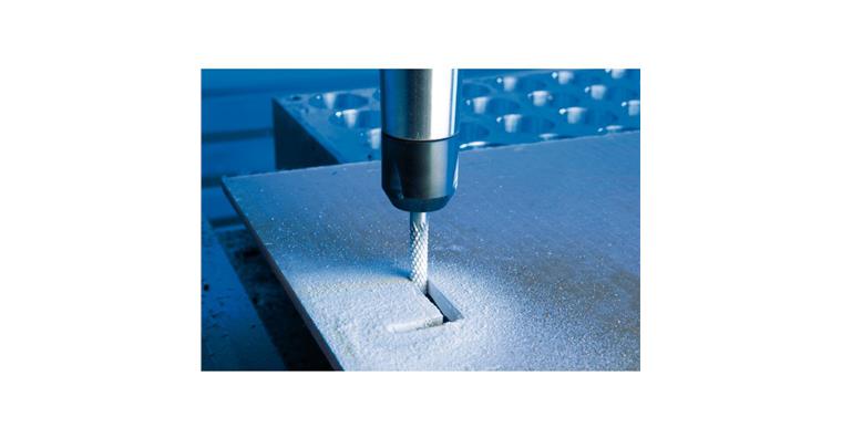 1044293201 Fréza SK pro GFRP+CRP, ozubení FRP, prům. 6×25 mm, cel. délka 65 mm