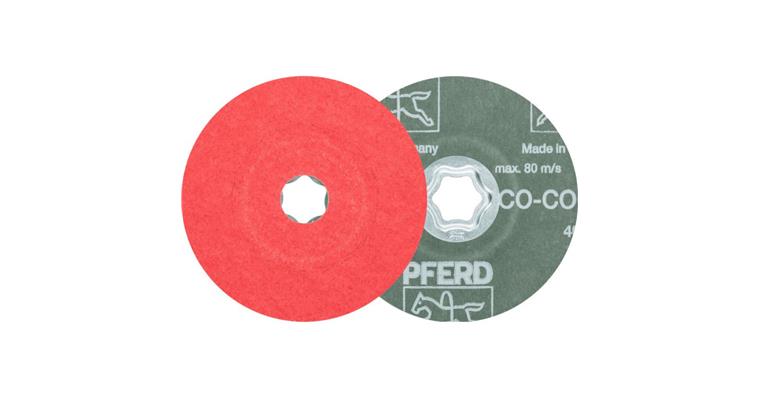 1001436239 Fiberový kotouč Ø 115 mm keramické zrno CO-COOL Korn 80