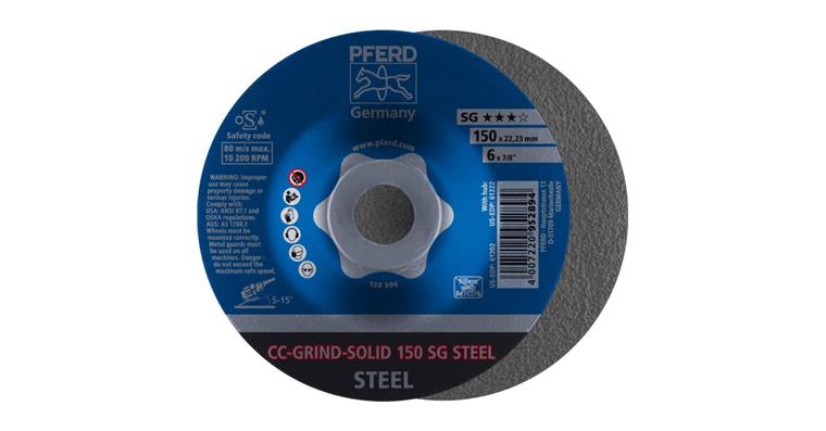 1001440621 Brusný kotouč CC-GRIND SOLID CO-COOL SG STEEL 150×22,23 mm