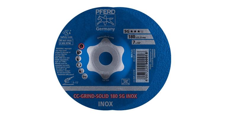 1044631103 Brusný kotouč, power line, CC-GRIND-SOLID, SG INOX, 180 mm