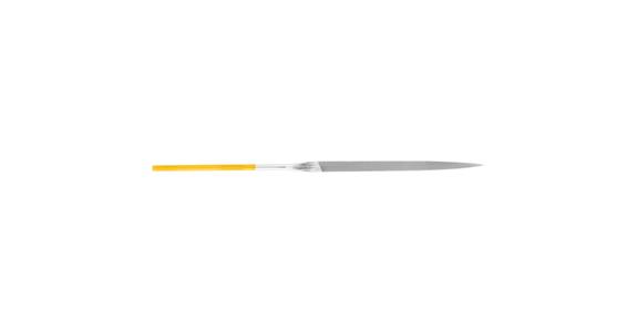 CORINOX® needle file, flat-pointed, for VA steel exotic alloy L=180 mm, S-cut 0
