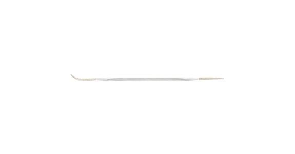 Diamond riffling file, triangular, diamond coating 2x25mm, medium grit, L=150mm