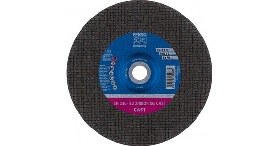 Trennscheibe SG CAST gekröpft EH 230x3,2x22,23 mm