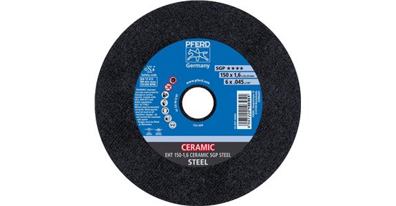 Trennscheibe SGP STEEL gerade EHT 150x1,6x22,23 mm