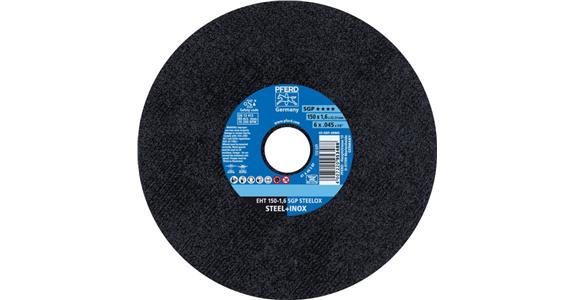 Trennscheibe SGP STEELOX gerade EHT 150x1,6x22,23 mm