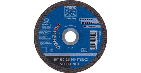 CUTTING DISC EHT 150-2.5 SGP STEELOX