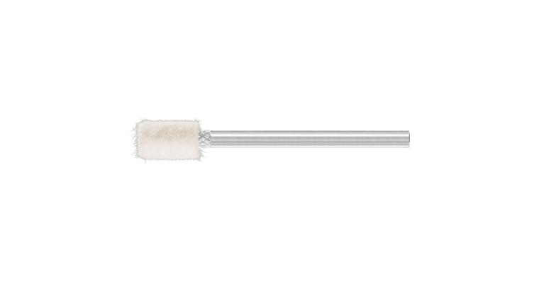 1044376101 Plstěné lešticí tělísko PFERD, válec, 3 x 6 mm, průměr dříku 10 mm