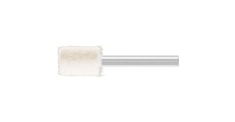 1044377102 Plstěné lešticí tělísko PFERD, válec, 10 x 15 mm, průměr dříku 20 mm