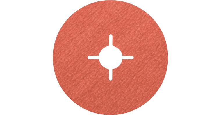 1001435547 Fibrodisk Ø 115 mm korund A-COOL zrnitost 120