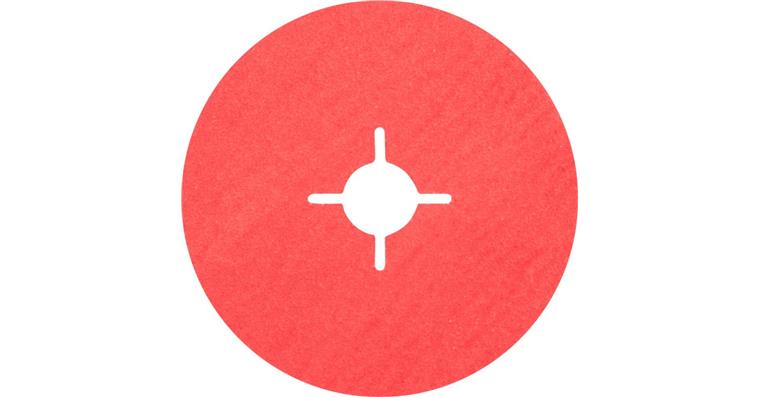 1001435603 Fibrodisk Ø 125 mm keramické zrno zrnitost 50