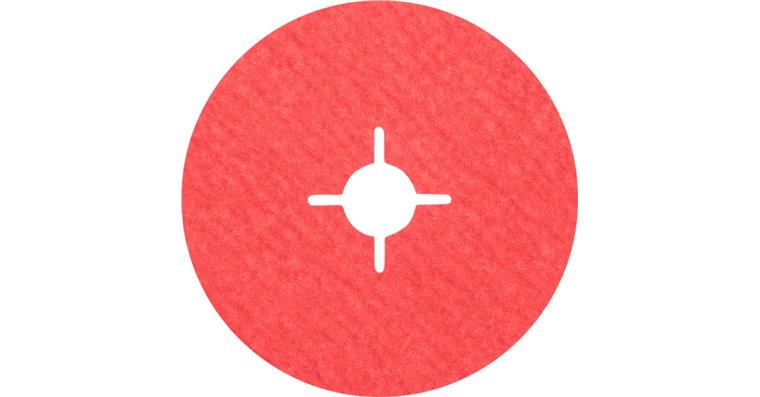1001435604 Fibrodisk Ø 125 mm keramické zrno zrnitost 60