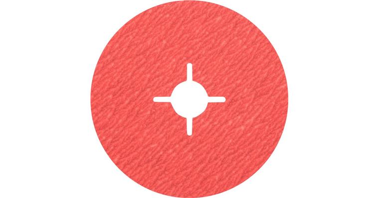 1001435606 Fibrodisk Ø 125 mm keramické zrno zrnitost 100