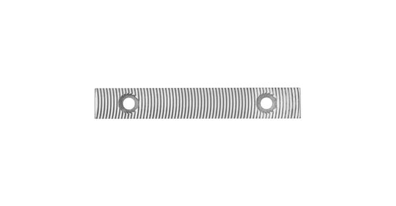 Hartmetallfeile Flach 132 mm 5 Zähne/cm, für Stahl, Stahlwerkstoffe 54 HRC