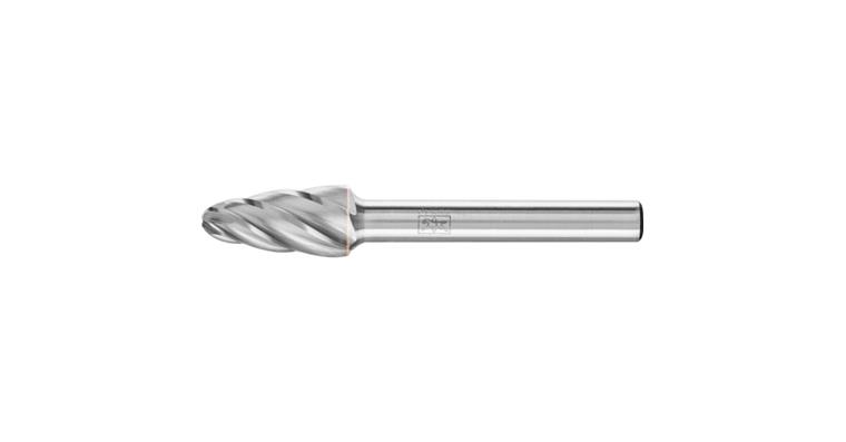 1044267209 Karbidový fréz. kotouč zaoblený (RBF), stopka 6 mm, ozubení ALU, hl.×dél. 10×20
