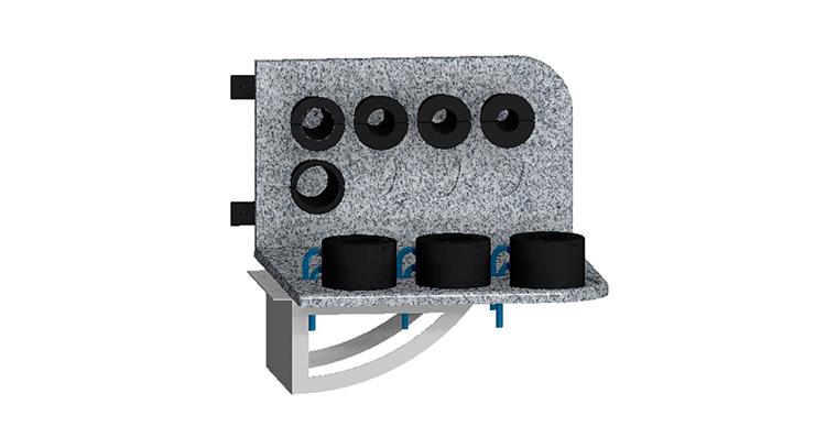 1021616004 Chladicí stanice i-tec® CS se 3 volnými chladicími pouzdy a 5 chladicími