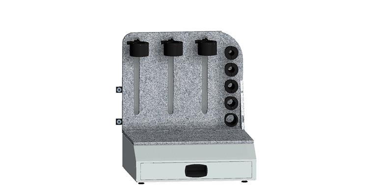 1021616002 Chladicí stanice i-tec® CX se 3 vedenými chladicími pouzdy a 5 chladicími