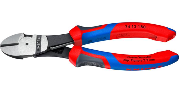 1057507103 Heavy duty diagonal cutters black atramentized 180 mm Article 74 12 180
