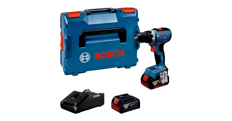1090352607 Cordless drill GSR 18V-65 2x rechargeable battery GBA 18V 5.0Ah L-BOXX 136