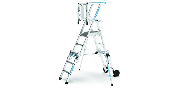 1085892101 Teleskopický plošinový žebřík ZAP Masterflex Plus S 3/5 výš. práce 3,28 m