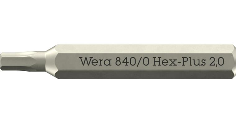 1052870404 Micro-bit 4 mm 6-hran Hex-Plus pro šrouby vnitř. 6-hran SW 2,0×30 mm