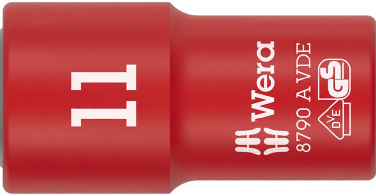 1052505308 VDE-insulated socket 1/4 inch 8790 A 11x41 mm 05005937001