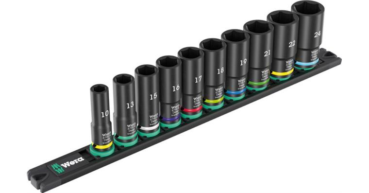 1001709301 Socket set 3/8 inch 10 pieces 05005590001