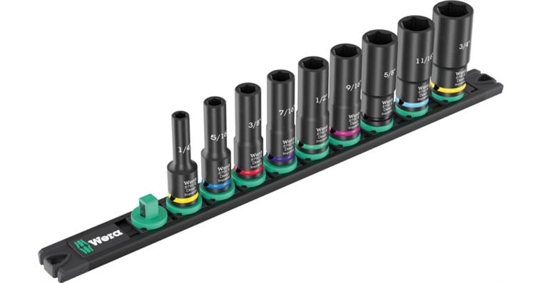1001709302 Socket set 3/8 inch 9 pieces 05005591001