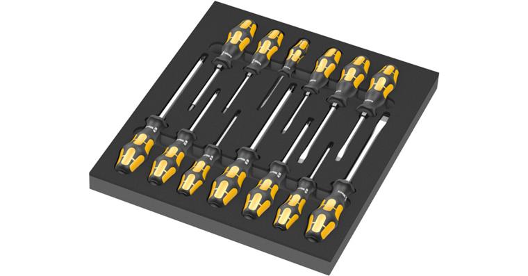 1001708618 Screwdriver set 9714 Screwdriver bit set 1 13 pieces 05150105001